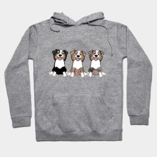 Australian Shepherd Dog T Shirt Hoodie